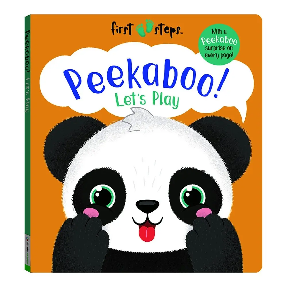 Building Blocks First Steps Peekaboo! Let's Play Book Infant Education 0y+ - Entertainment