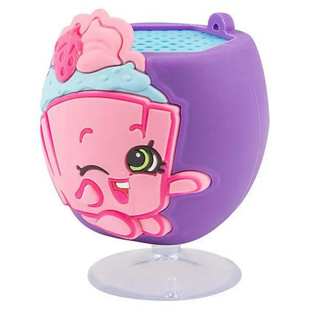 Shopkins Waterproof Rugged Kids Wireless Bluetooth Speaker Portable/Rechargeable - Electronics