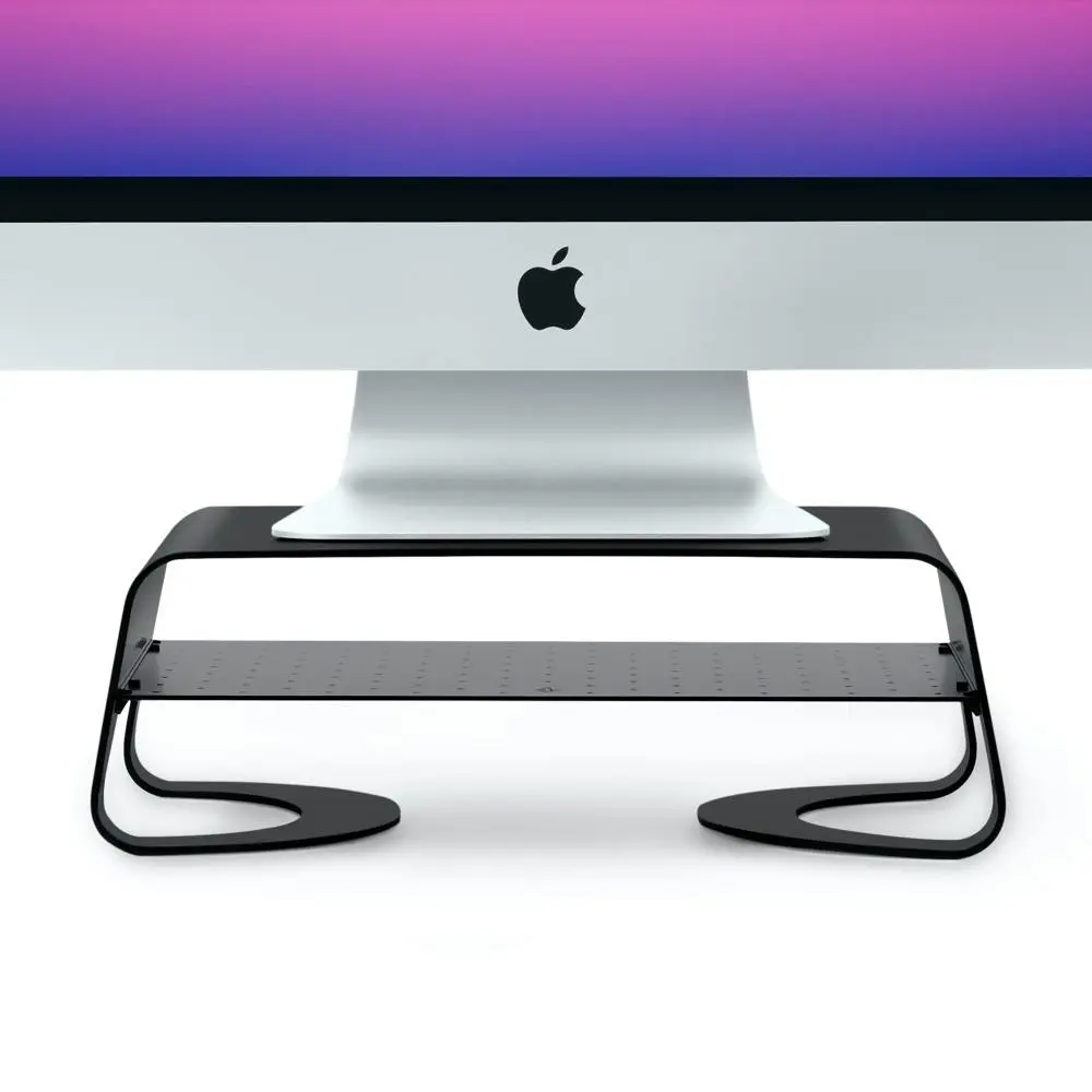 TwelveSouth Curve Riser 10" Wide Base Monitor Stand/Elevator for iMac/Monitors - Electronics