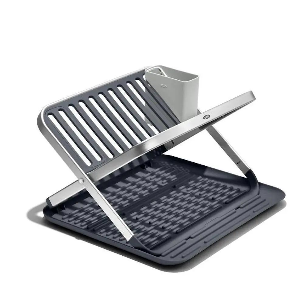 OXO Good Grips Fold Flat Aluminum Drying Rack - Home & Garden