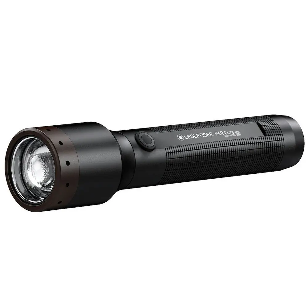 Led Lenser P6R Core Rechargeable Focusable Torch Flashlight | 900 Lumen - Sports & Outdoor
