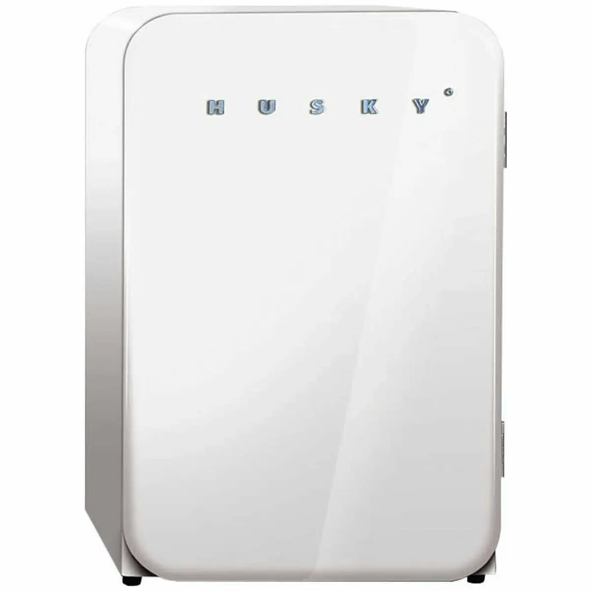 Husky 112L Retro Style Bar Fridge White - Home & Garden