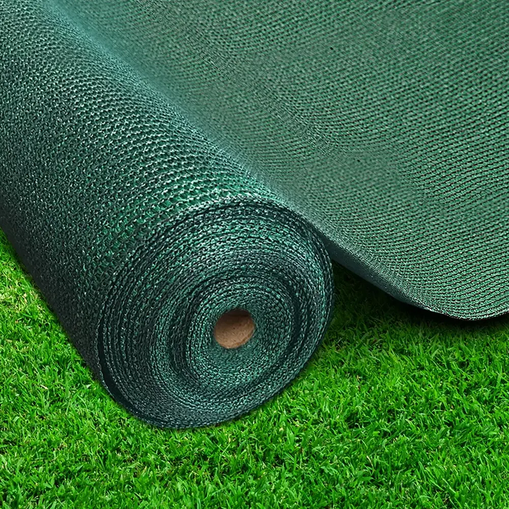 Instahut 90% Shade Cloth 3.66x20m Shadecloth Sail Heavy Duty Green - Home & Garden