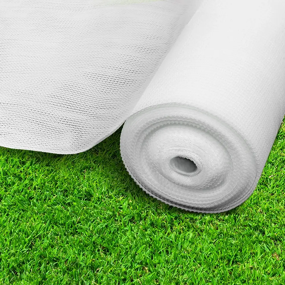 Instahut 50% Shade Cloth 1.83x50m Shadecloth Garden White - Home & Garden