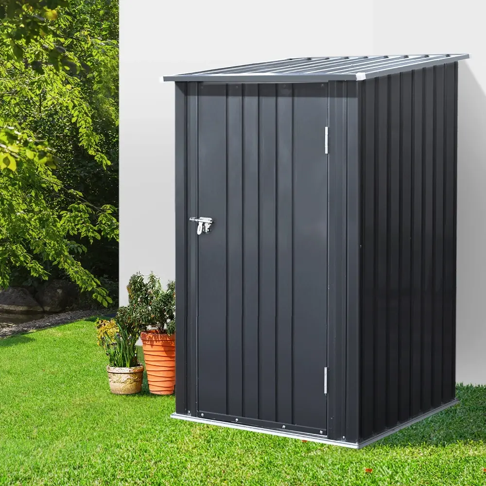 Giantz Garden Shed 0.99x1.04M Sheds Outdoor Tool Storage Workshop House Steel - Home & Garden