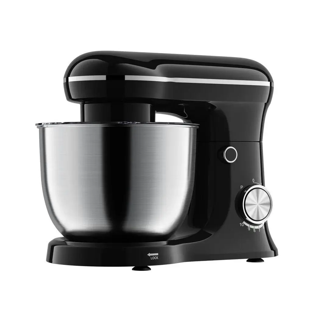 Healthy Choice Electric 1200W Mix Master 5L Stand Mixer w/Bowl/Whisk/Beater Red - Home & Garden
