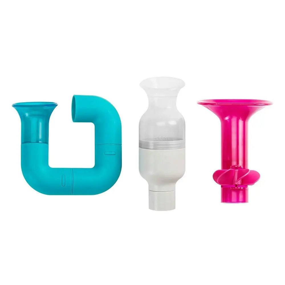 Boon Tubes Building Bath Toy Set Bathing Water Tub Play Suction Cup Kids/Toddler - Baby