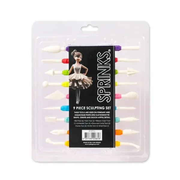 Sprinks Sculpting Tools Set of 9 - Home & Garden