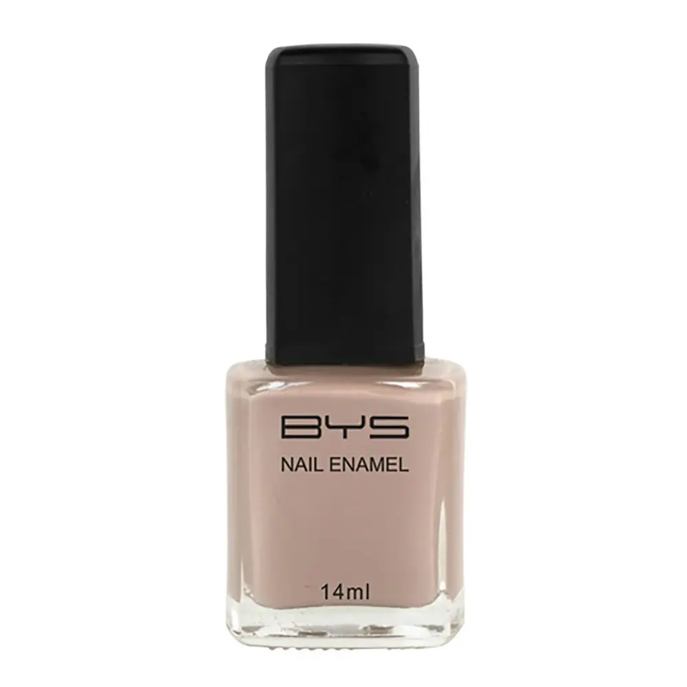 BYS Tempting Taurus Nail Polish Enamel Lacquer Gloss Lasting Quick Dry 14ml Grey - Beauty