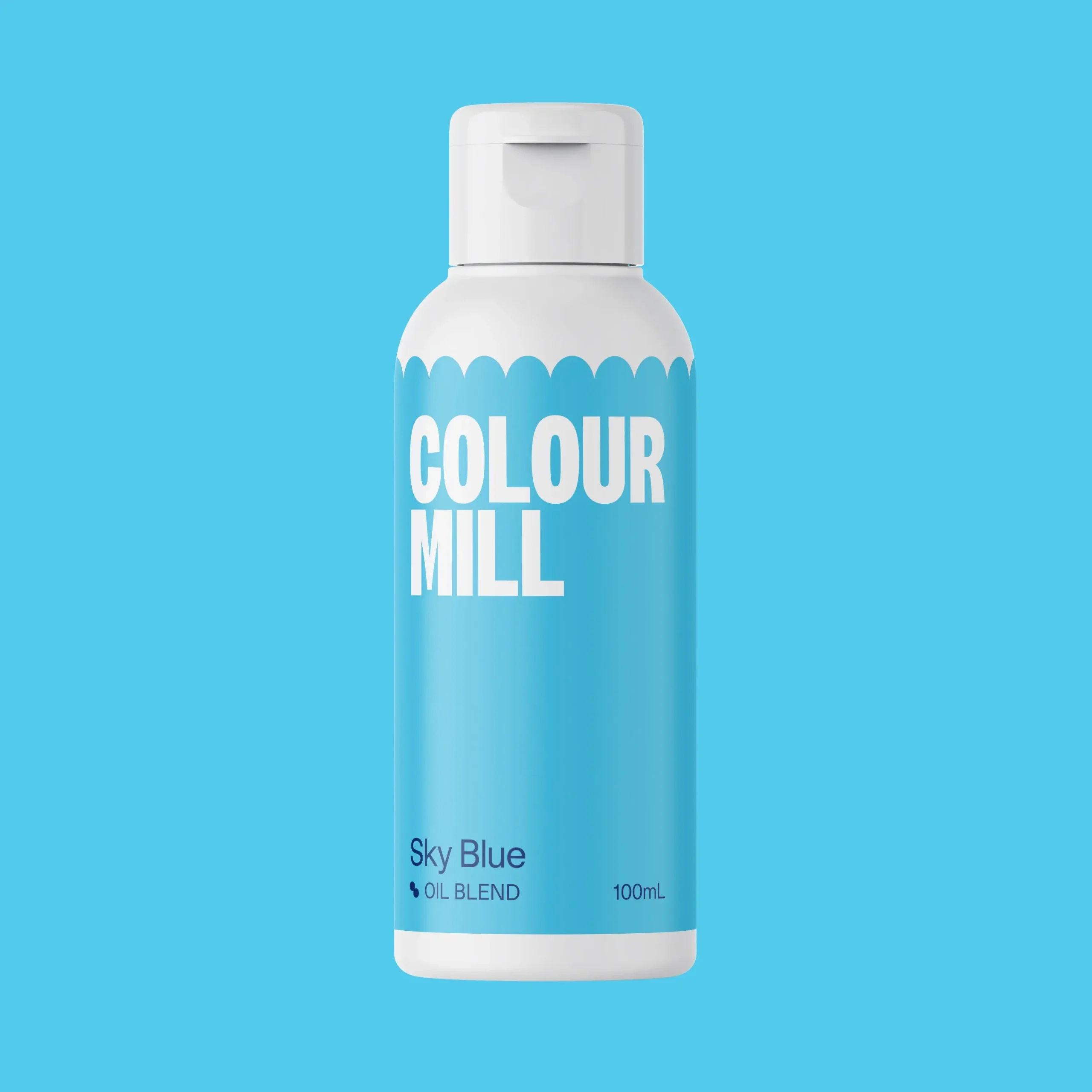 Colour Mill Sky Blue Oil Based Colouring 100ml - Home & Garden