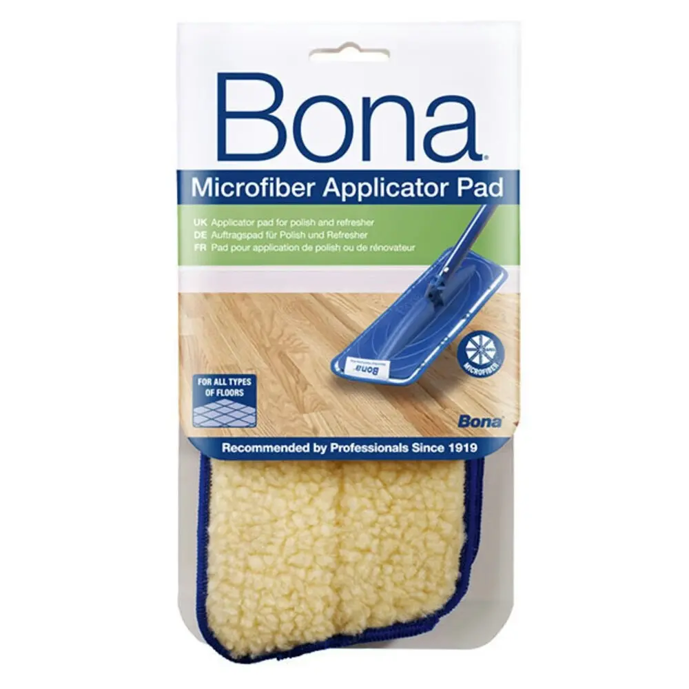 Bona Microfibre Applicator Pad for Wood Refresher & Polish Floor Mop Cleaning - Home & Garden
