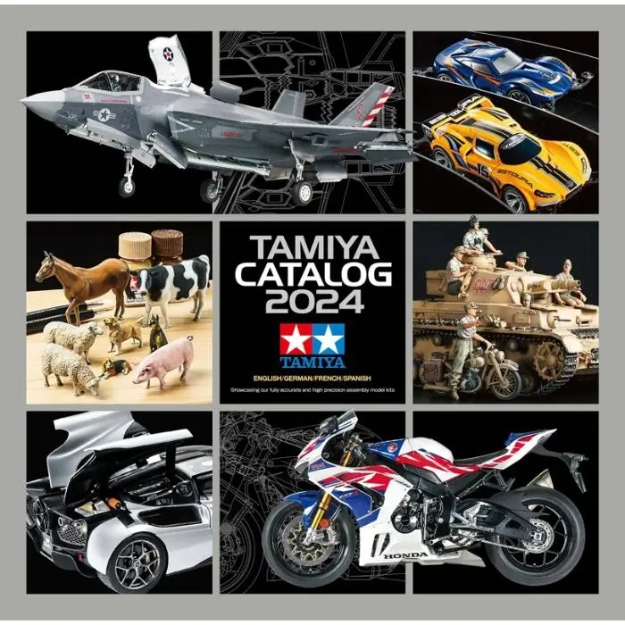 Tamiya Catalogue 4 Languages 2024 - Entertainment