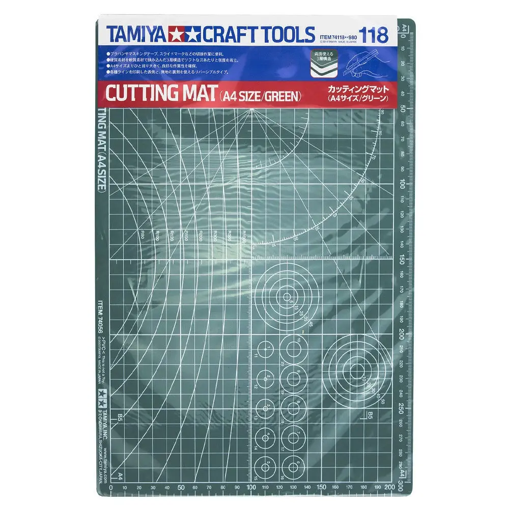 Cutting Mat A4/Green - Hobbies