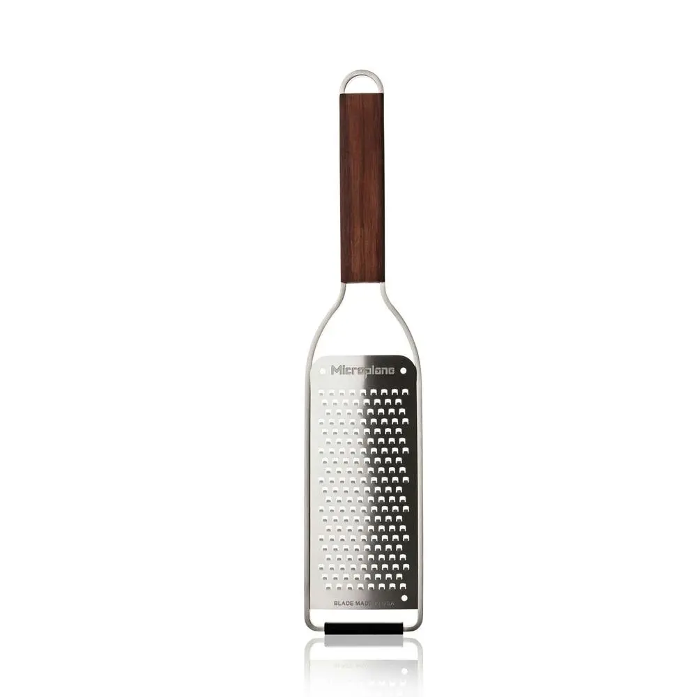 Microplane Master Series Coarse Grater Stainless Steel Vegetable Zester Brown - Home & Garden