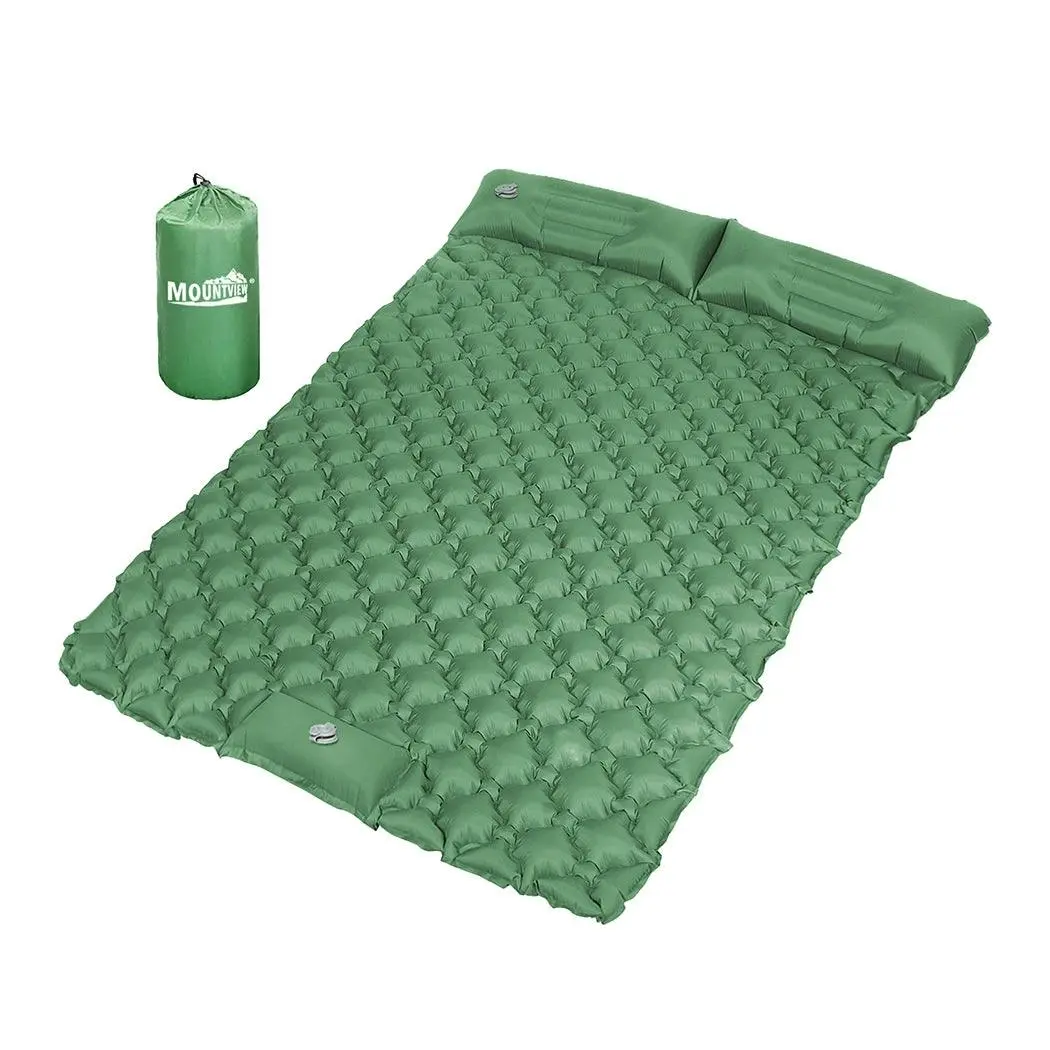 Mountview Self Inflating Mattress Camping Sleeping Mat Air Bed Pad Double 6.5cm - Furniture