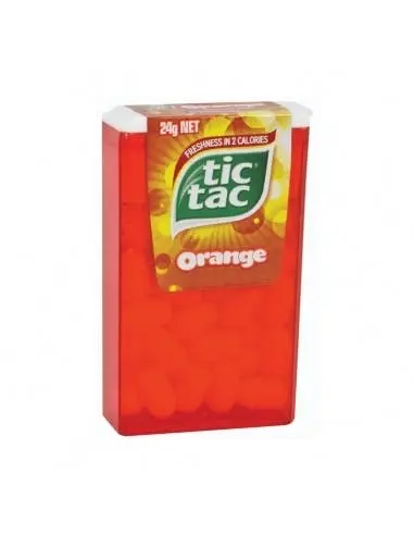 Tic Tac Orange Packet 24g x 24 - Groceries