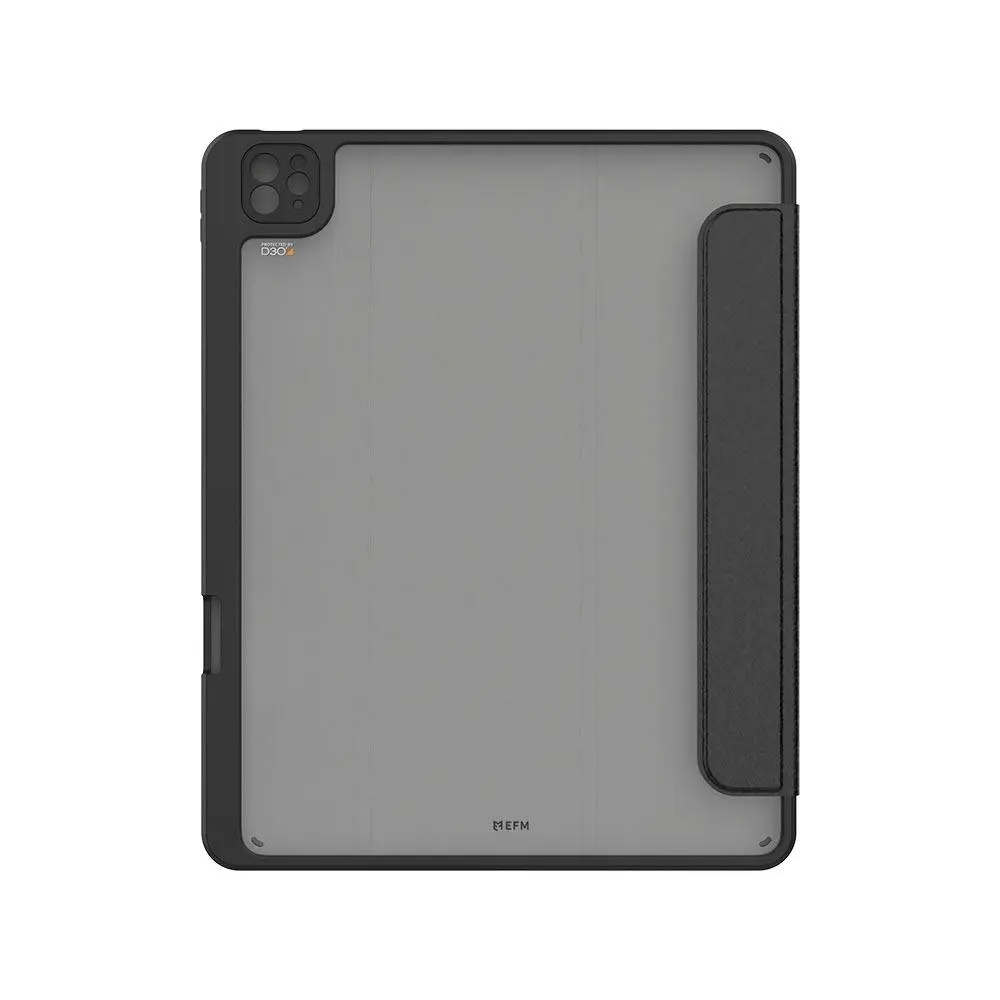 EFM Aspen Folio Case Armour w/ D3O & ELeather For Apple iPad 10.2in 2022 Black - Electronics