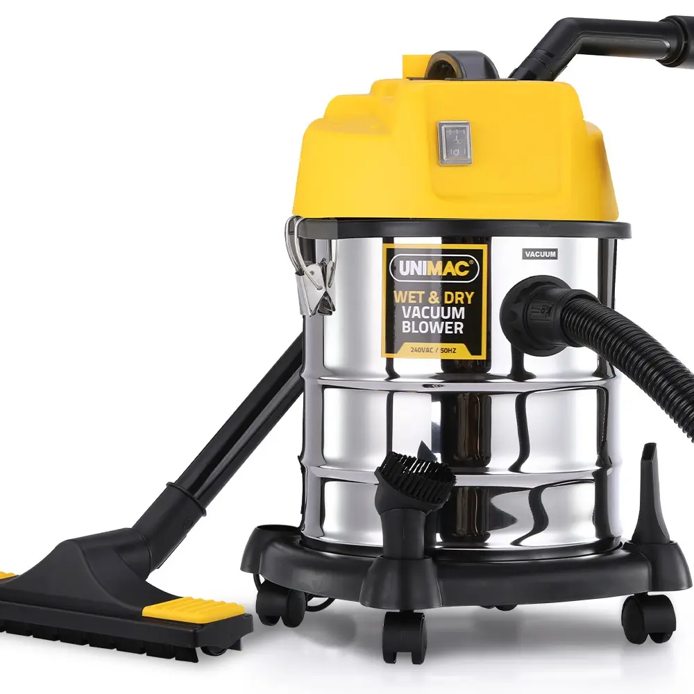 Unimac 20L 1400W Wet and Dry Vacuum Cleaner, with Blower, for Car, Workshop, Carpet - Up to 65% off Vacuums and Robot Vacuums