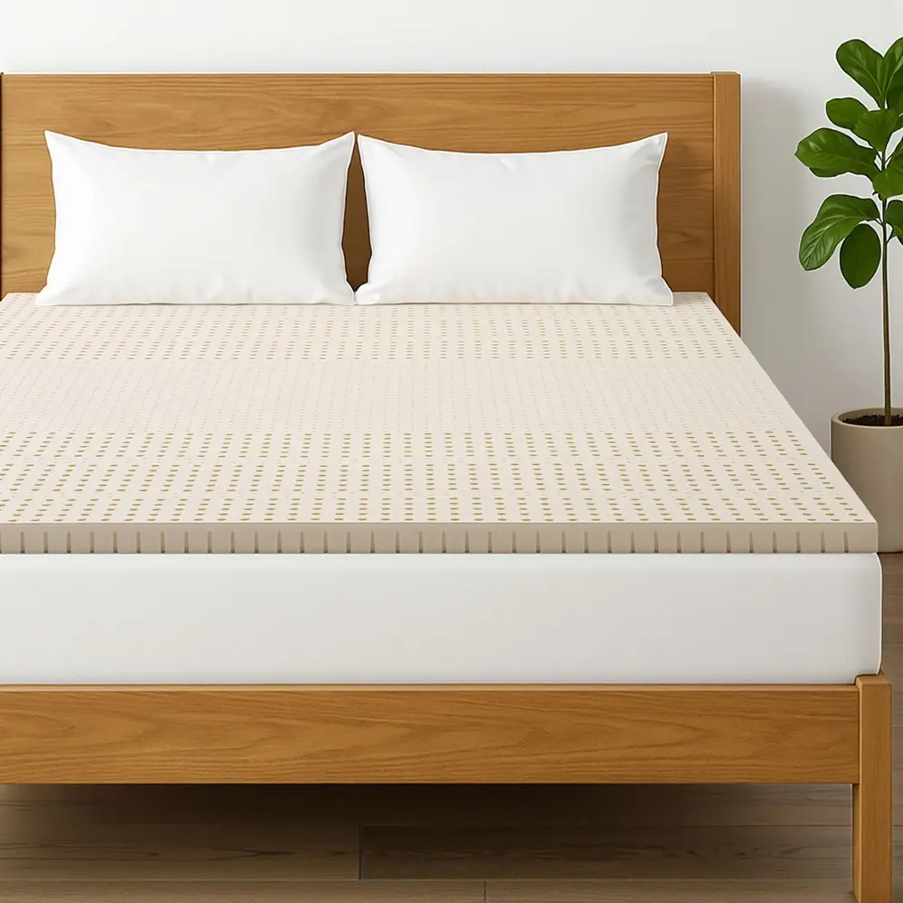 Giselle Bedding Latex Mattress Topper 5cm Queen - Ultimate Mattress Sale - Save up to $600