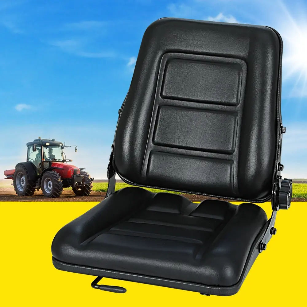 Giantz Tractor Seat Forklift Excavator Truck Backrest Chair Adjustable Universal - Handyman Heaven Sale