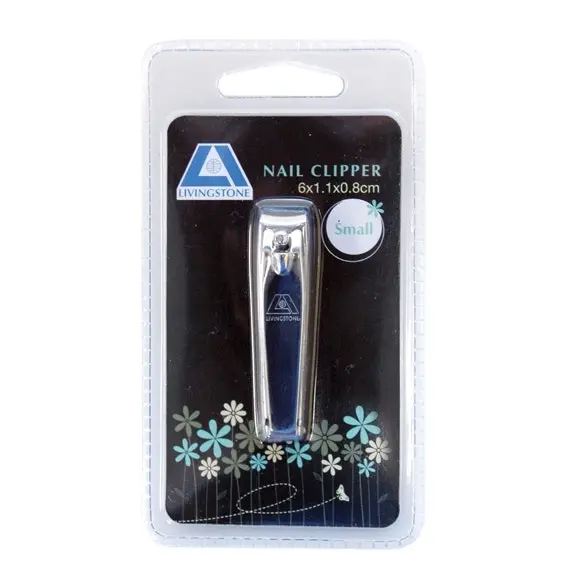 Livingstone Nail Clipper Cutter Small 60 x 11 x 8mm 10 Box - Beauty