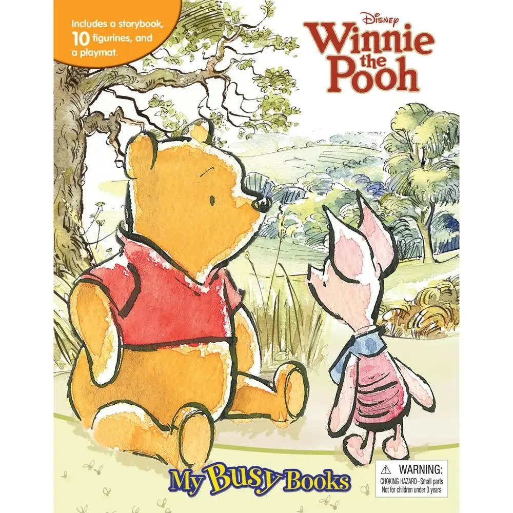 Disney Winnie The Pooh My Busy Books Kids Storybook/Toy Activity Kit 3y+ - Entertainment