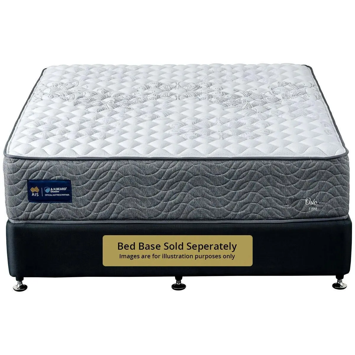 A.H. Beard Domino Oslo Firm King Single Mattress - Furniture