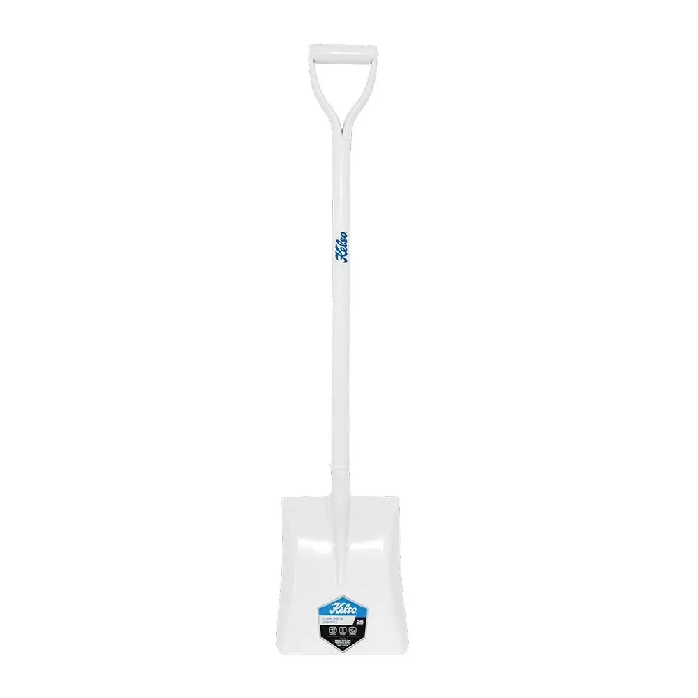 Kelso All Steel Concrete Shovel Square Mouth Lightweight Shifting/Loading Garden - Home & Garden