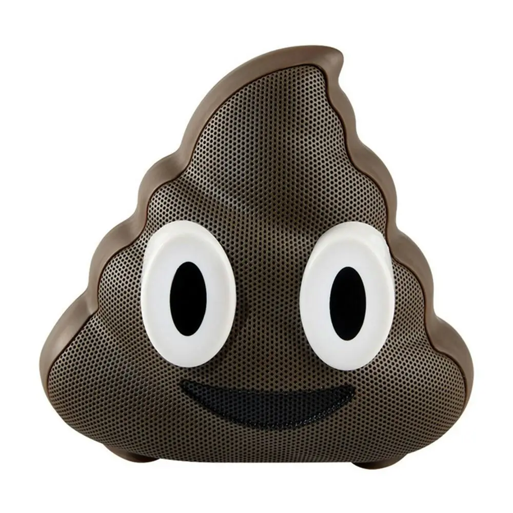 Jam Bluetooth Wireless Speaker w/Mic Choc Swirl Poop Emoji for iPhone/Galaxy - Electronics