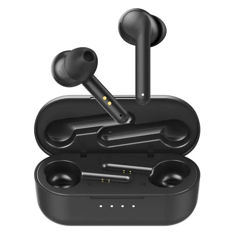 mBeat E2 True Wireless Earphone Bluetooth Earbuds w/ Charging Case f/ Phones BLK - Electronics