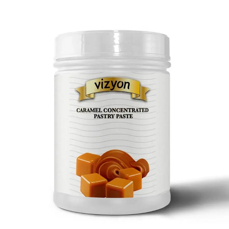 Vizyon Caramel Concentrated Pastry Paste 1kg - Home & Garden