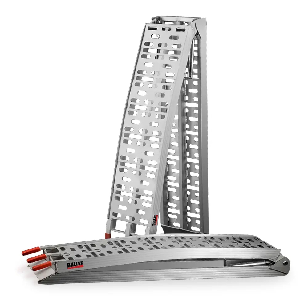 BULLET Pair of 2.3m Aluminium Loading Ramps, 1360kg capacity - Automotive