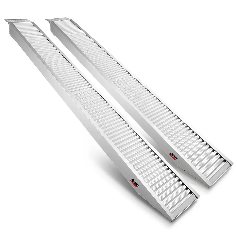BULLET Pair of 3.2m Aluminium Loading Ramps, 1820kg Capacity - Automotive