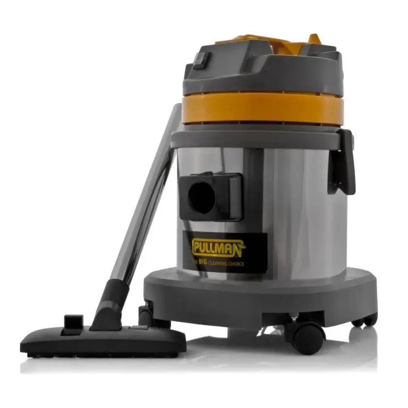 Pullman CB15 1000W 15L Wet/Dry Stainless Ste Commercial Canister Vacuum Cleaner - Home & Garden