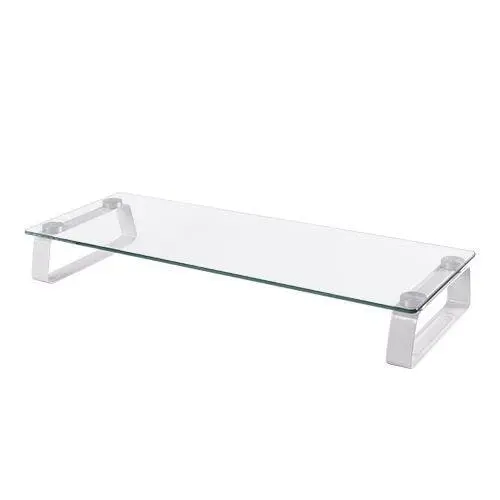 Brateck 13'-32' Universal Tabletop Monitors Riser F/ Screen Size Transparent