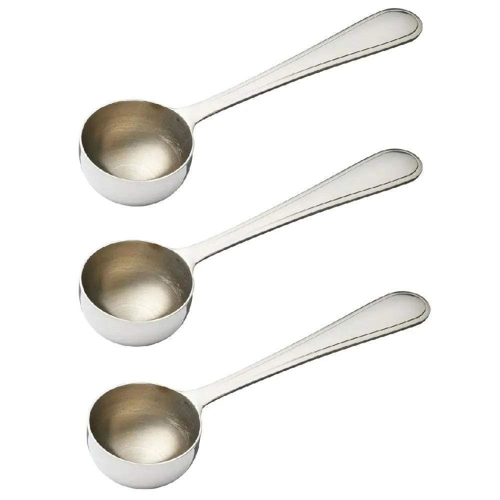 3x La Cafetiere 15cm Stainless Steel Coffee Measuring Scoop/Spoon Kitchen Silver - Home & Garden