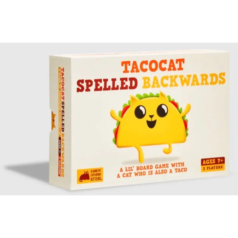 Taco Cat Spelled Backwards - Toys & Games