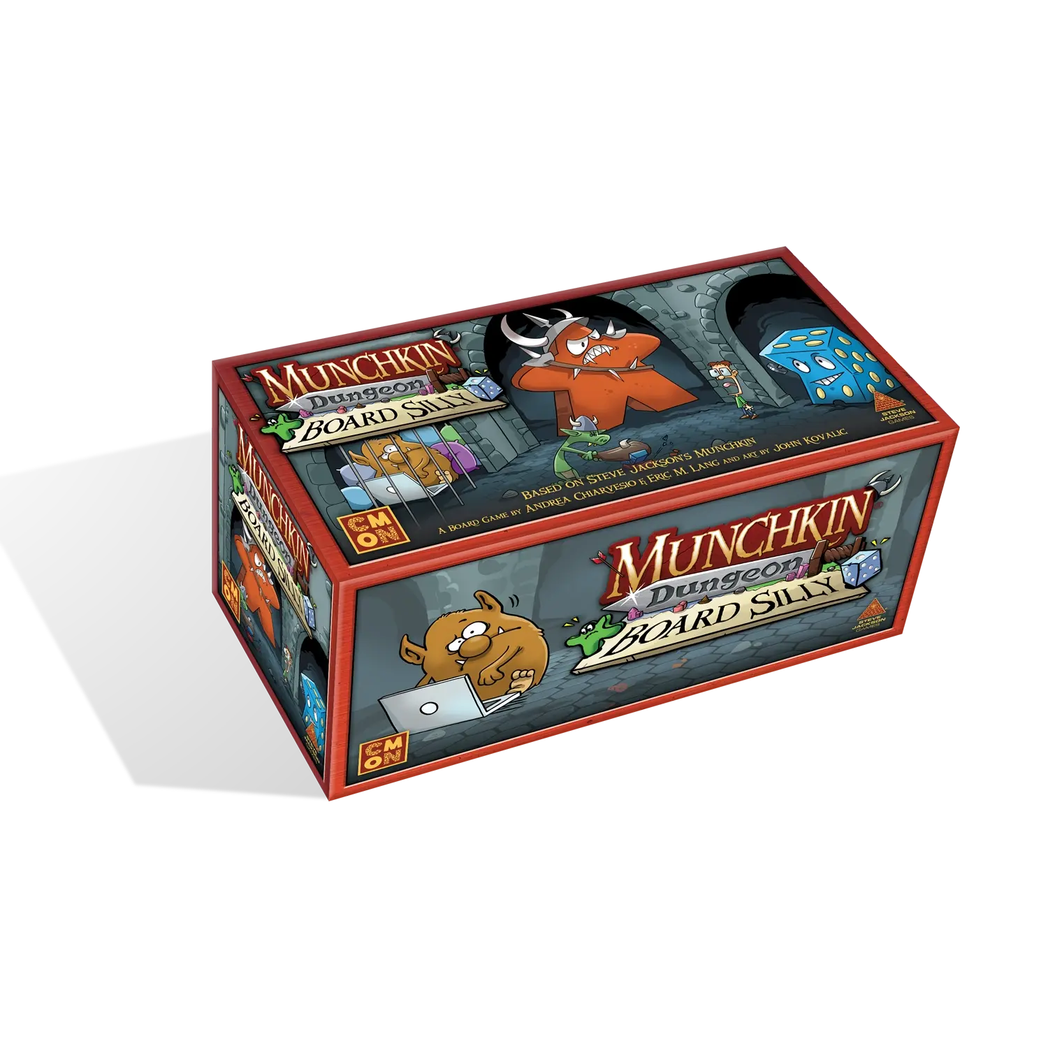 Munchkin Dungeon Board Silly - Toys & Games