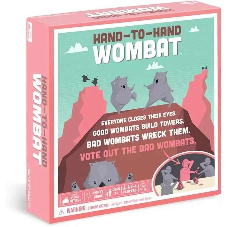 Hand to Hand Wombat By Exploding Kittens - Toys & Games