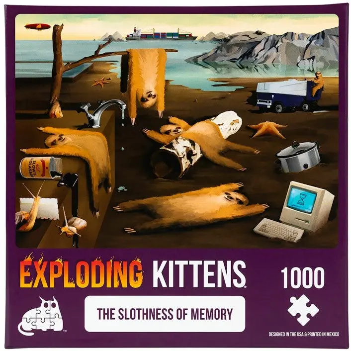 1000pc Slothness of Memory Puzzle - Toys & Games