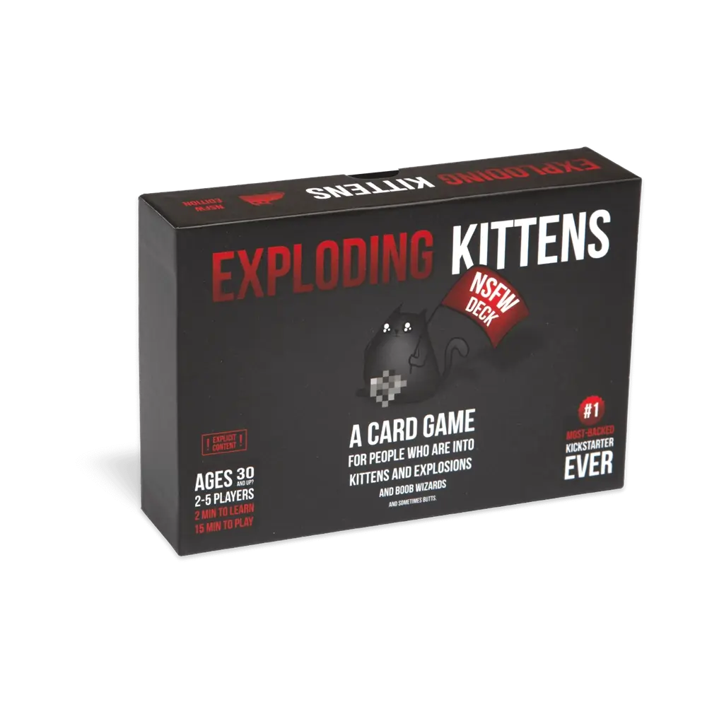 Exploding Kittens NSFW Edition - Toys & Games