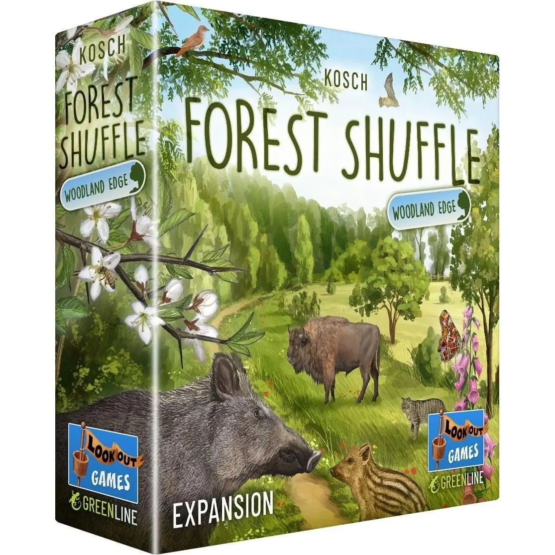 Forest Shuffle Woodland Edge Expansion - Toys & Games