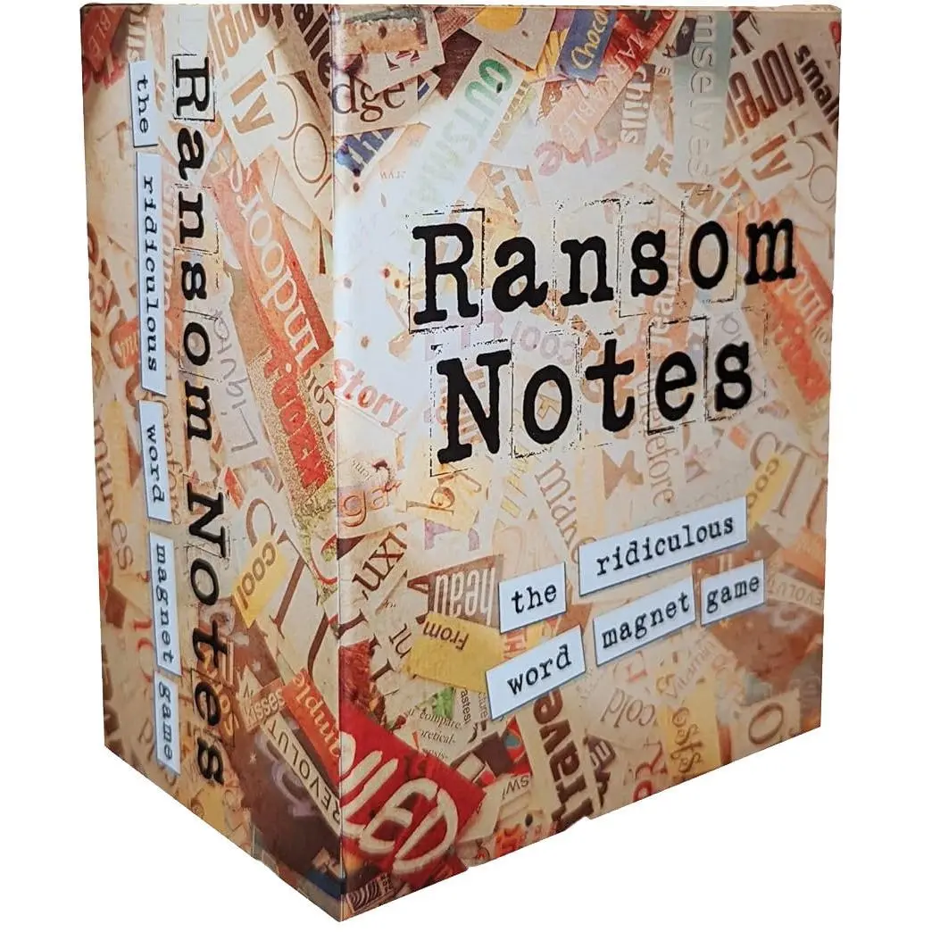 Ransom Notes: The Ridiculous Word Magnet Game - Toys & Games