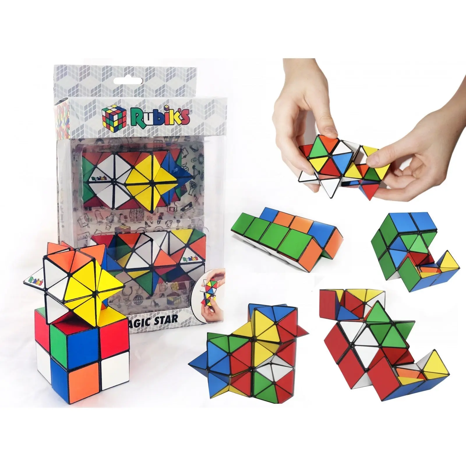 Rubiks Magic Star 2 Pack Version 2 - Toys & Games