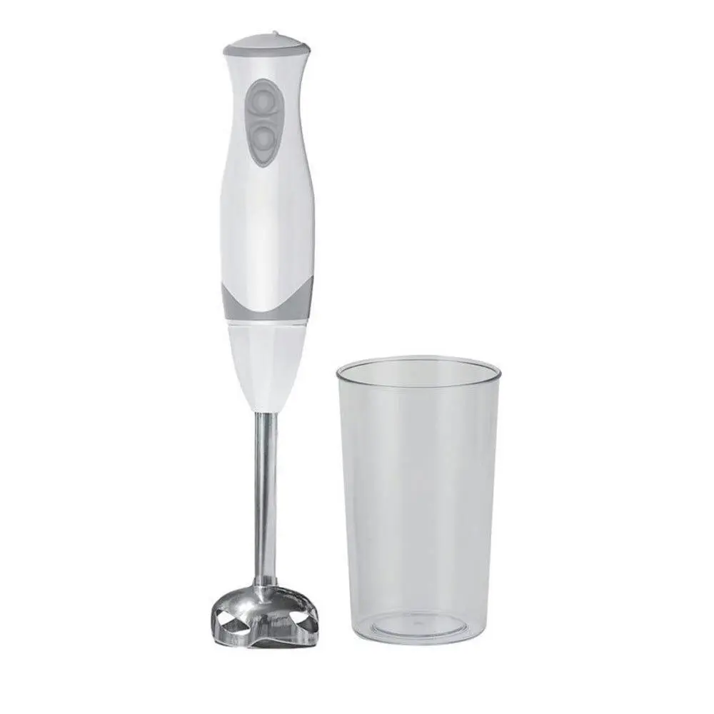 Maxim KitchenPro 200W Smoothies/Cocktail Stick/Handheld Blender w/ Beaker White - Home & Garden