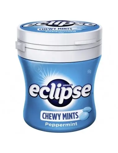 Eclipse Chewy Peppermint Bottle 93g x 6 - Groceries