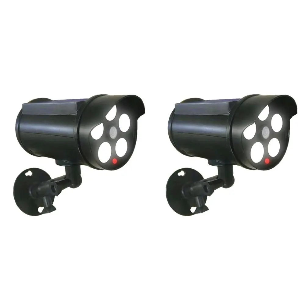 2x UltraCharge Wireless Solar Imitation Camera Motion Sensor 200lm Night Light - Home & Garden