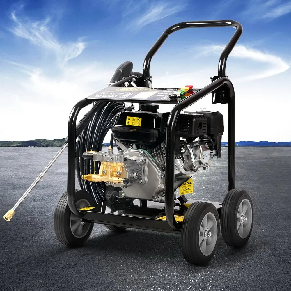 Giantz Petrol High Pressure Cleaner Washer 20M Hose Gurney - Handyman Heaven Sale