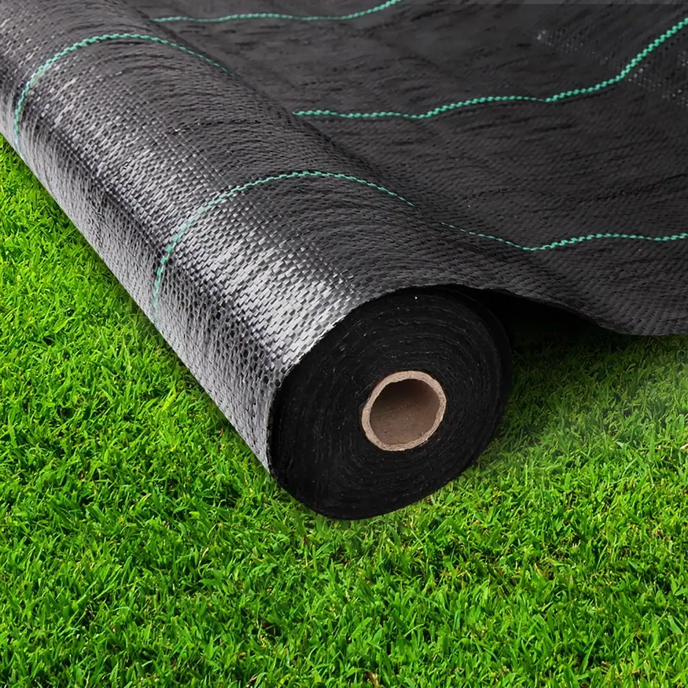 Instahut 1.83x50m Weed Mat Weedmat Control Plant - Home & Garden