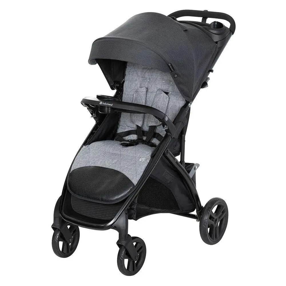 Baby Trend Tango Stroller/Pram w/Canopy UPF50+ Evening Grey Kids/Baby/Toddler
